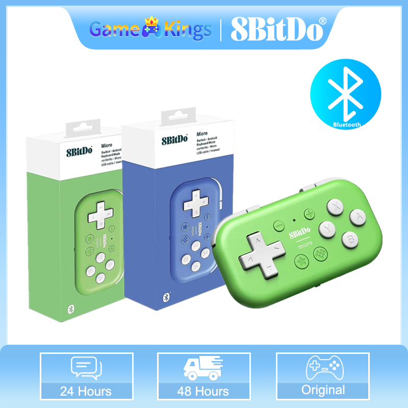 Board Game Android - 8BitDo 마이크로 블루투스 게임패드, 닌텐도 스위치/스위치2/안드로이드/라즈베리/아이오스/PC용